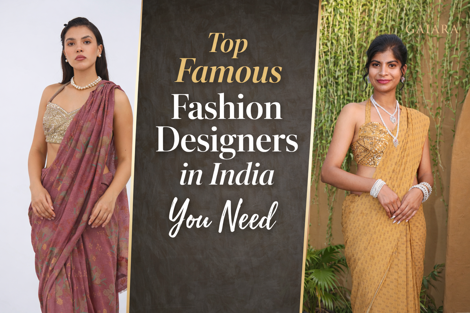 Top 11 Famous Fashion Designers in India You Need to Know in 2026