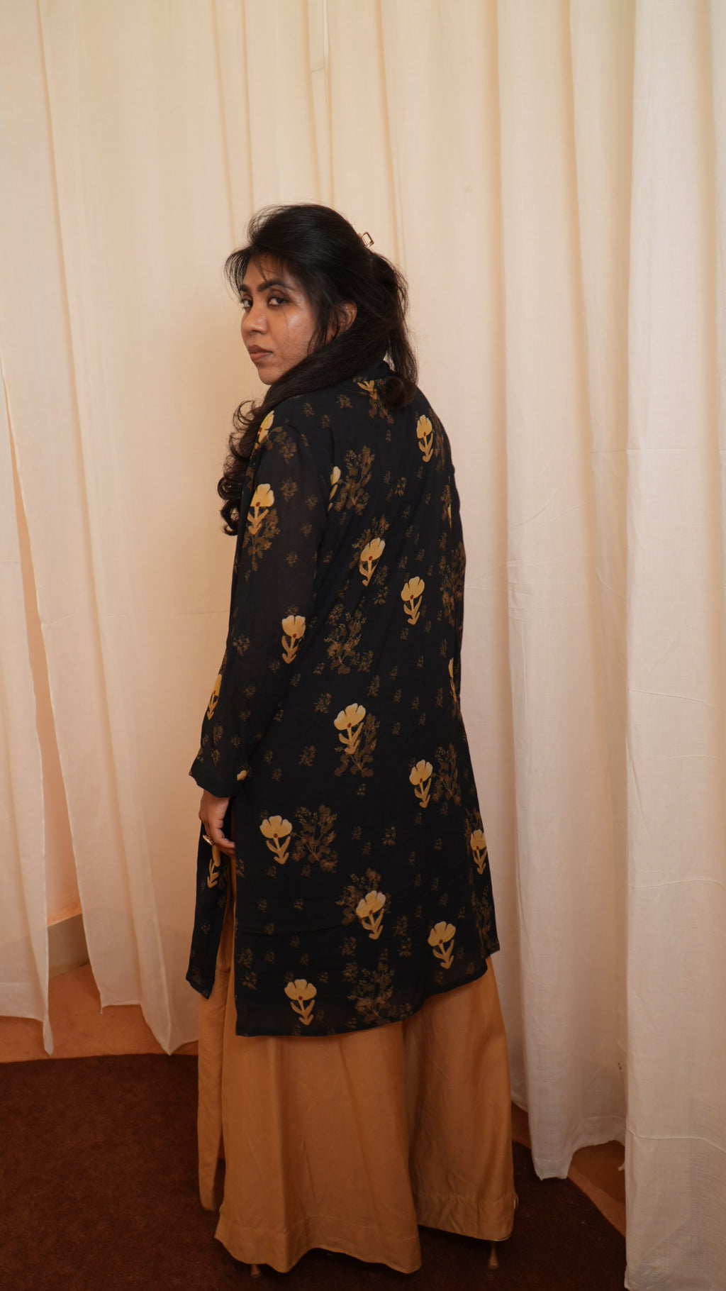 Noir Garden Kurti