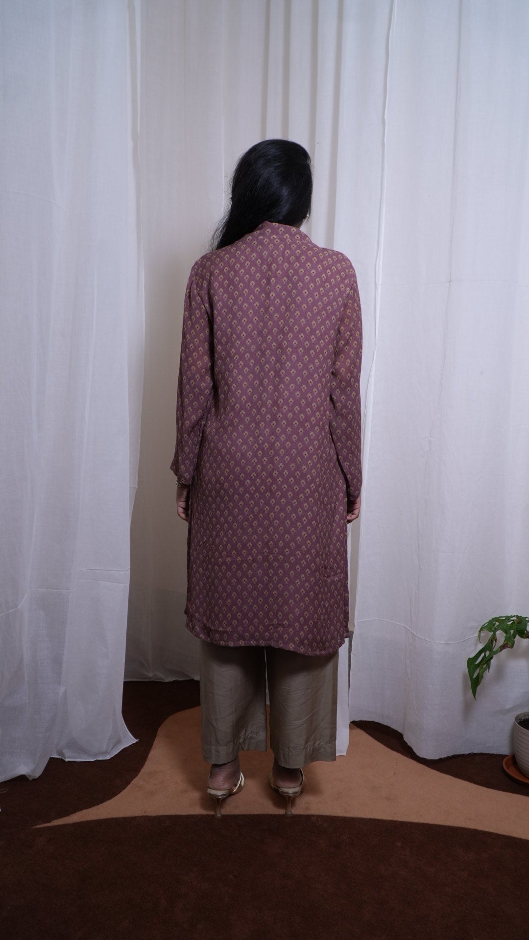 Petal dust crush Kurti