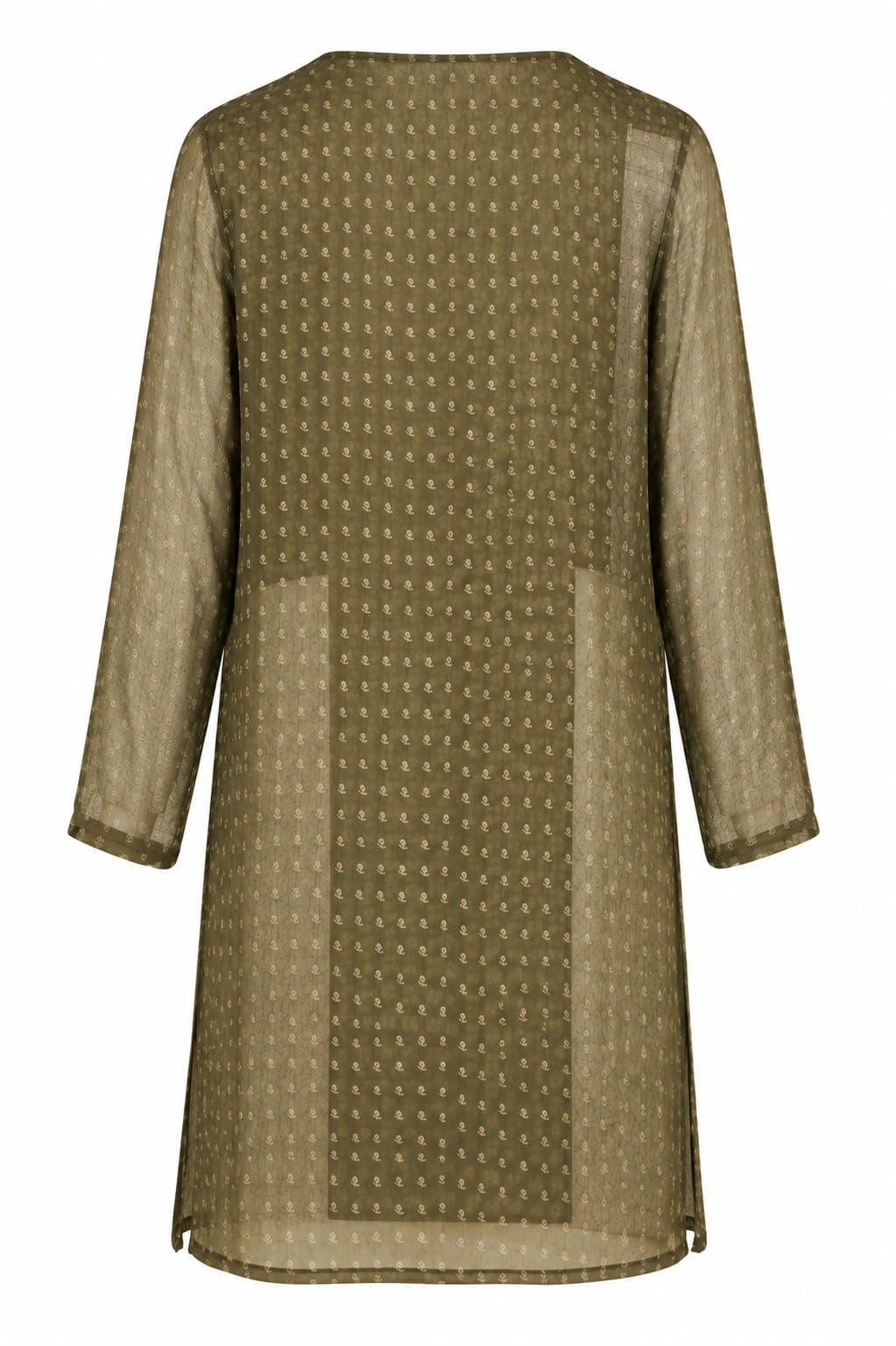 Olive bloom kurti