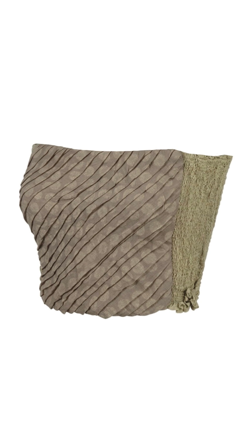 Olive Rosette Orlaya Top