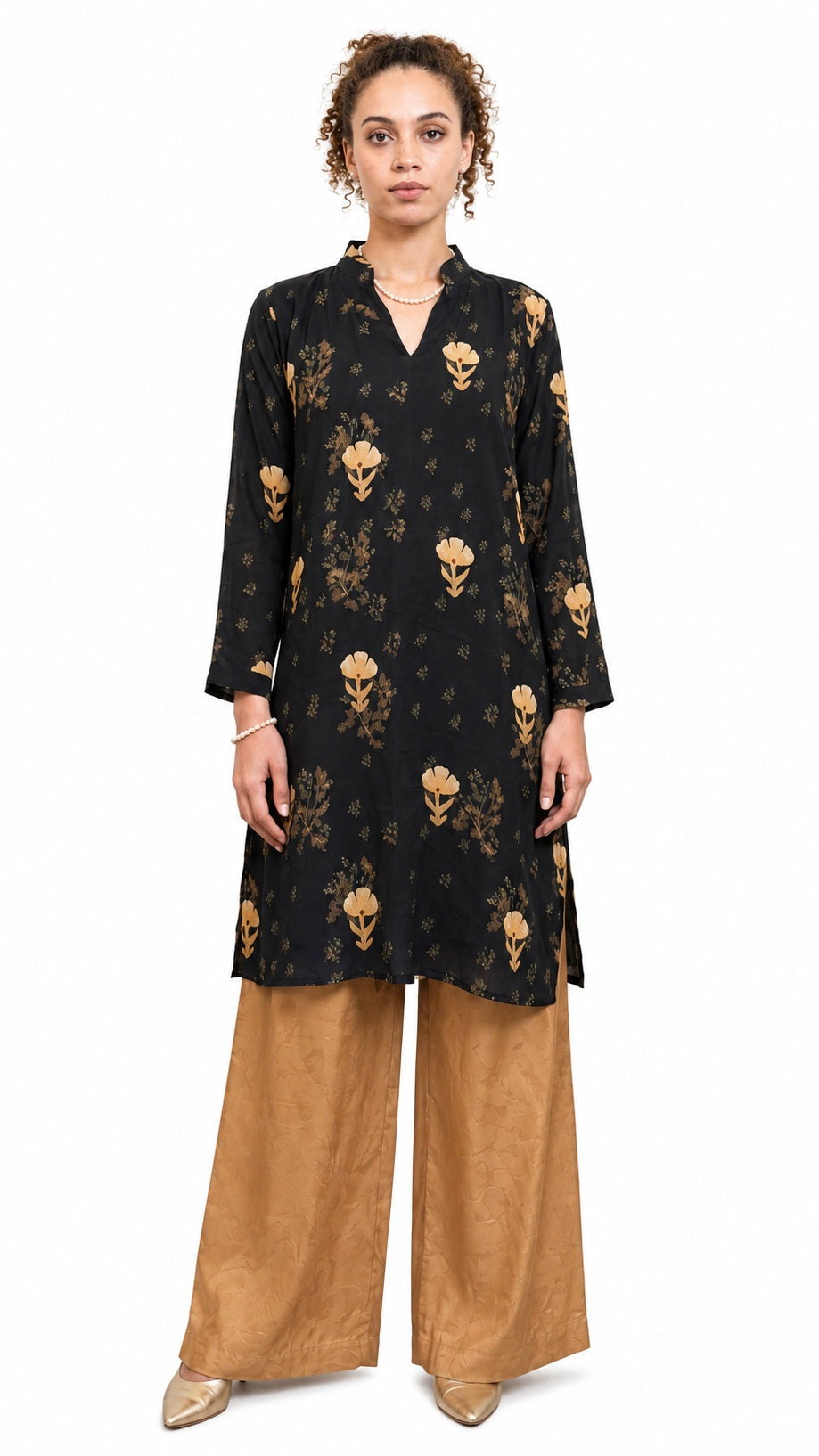 Noir Garden Kurti