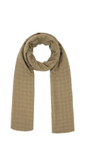 Olive Rosette Scarf
