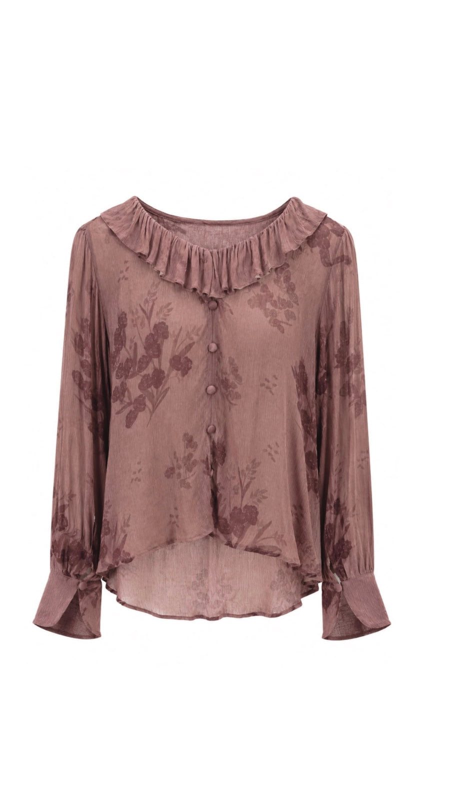 Mauvy flora top