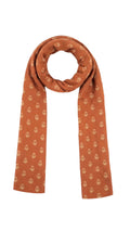 Rust Fern Scarf