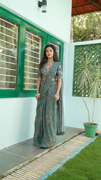 SYLVA FUSION SAREE