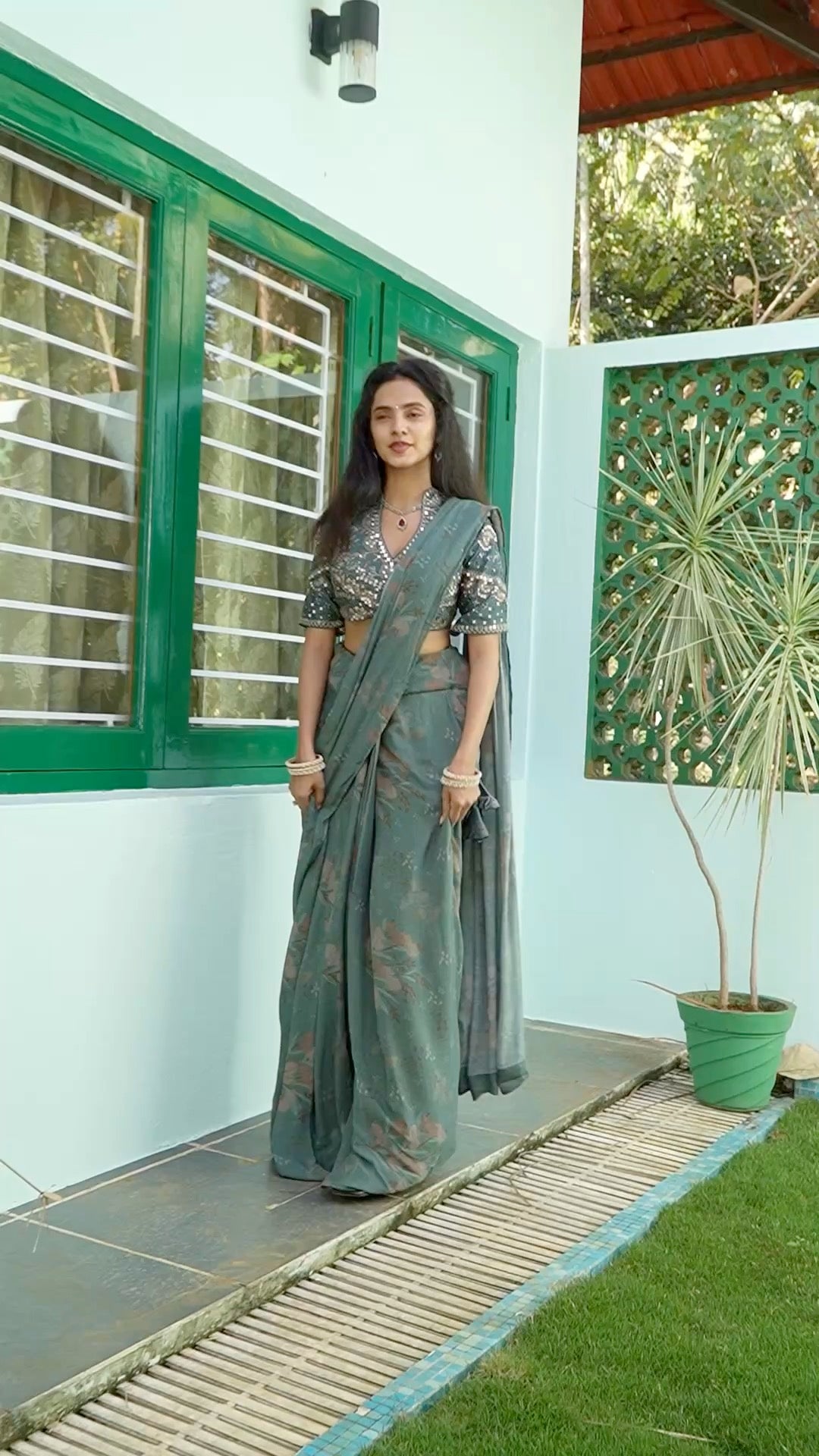 SYLVA FUSION SAREE