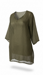 Olive Bloom Kurti