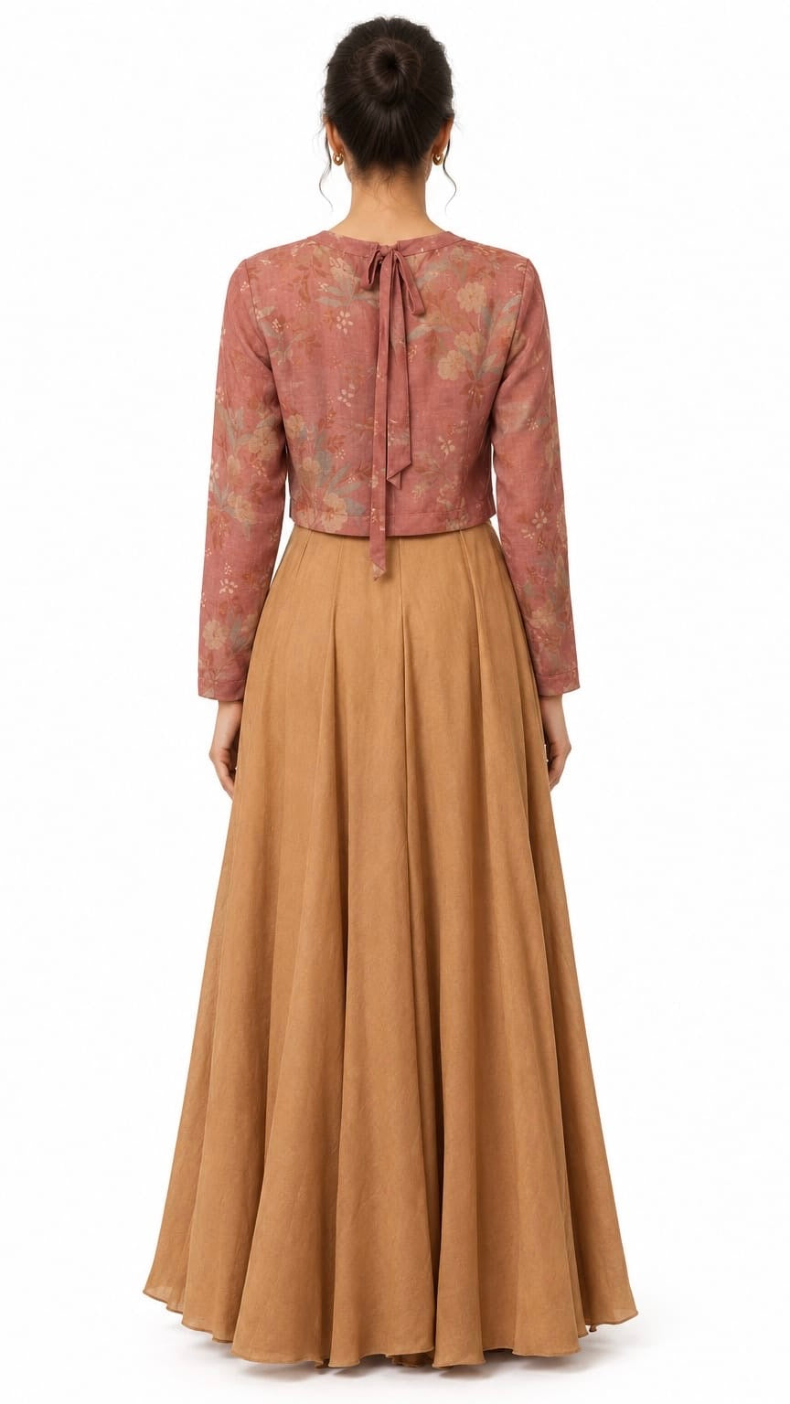 Amber skirt with side slit