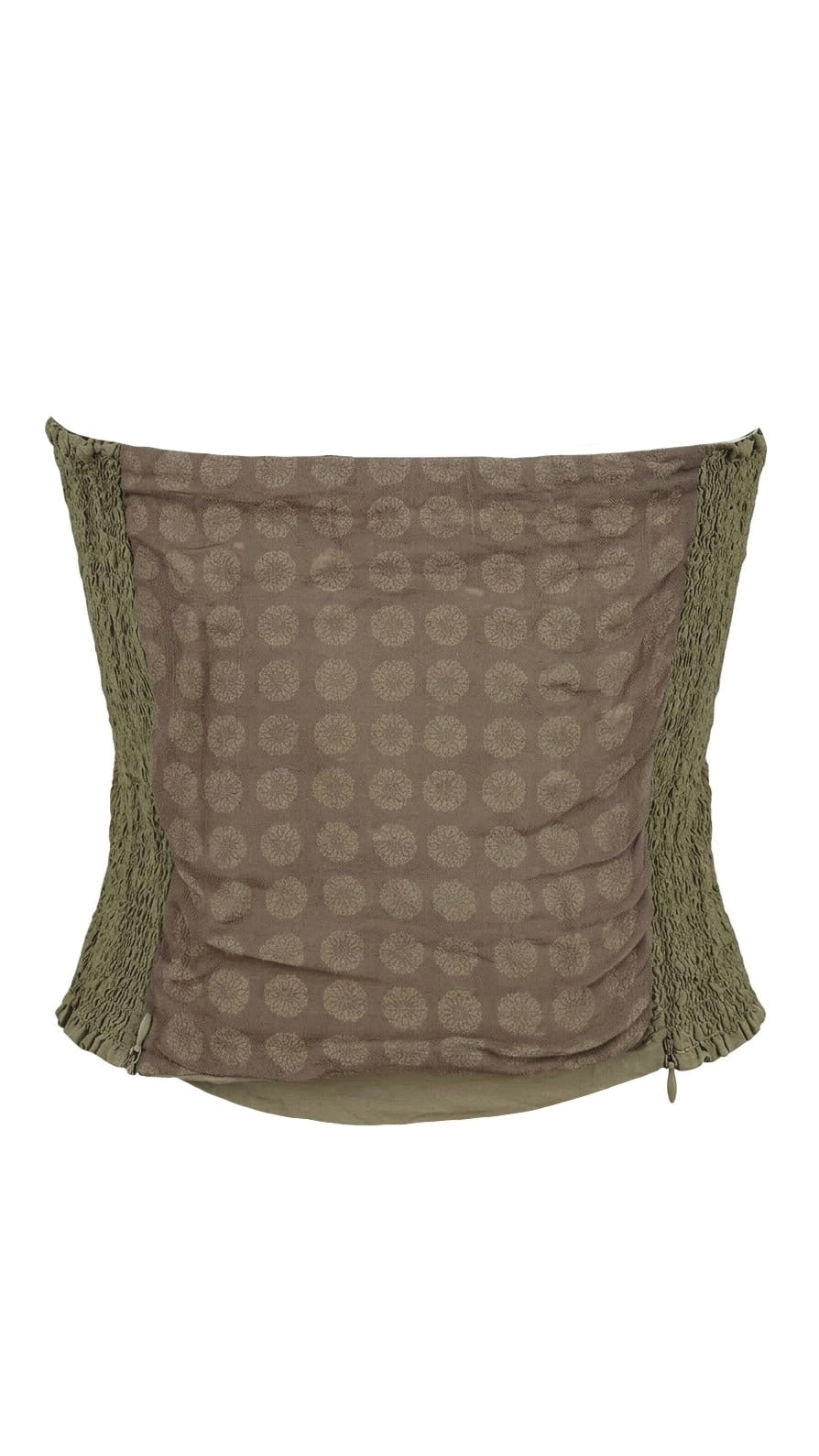 Olive Rosette Orlaya Top