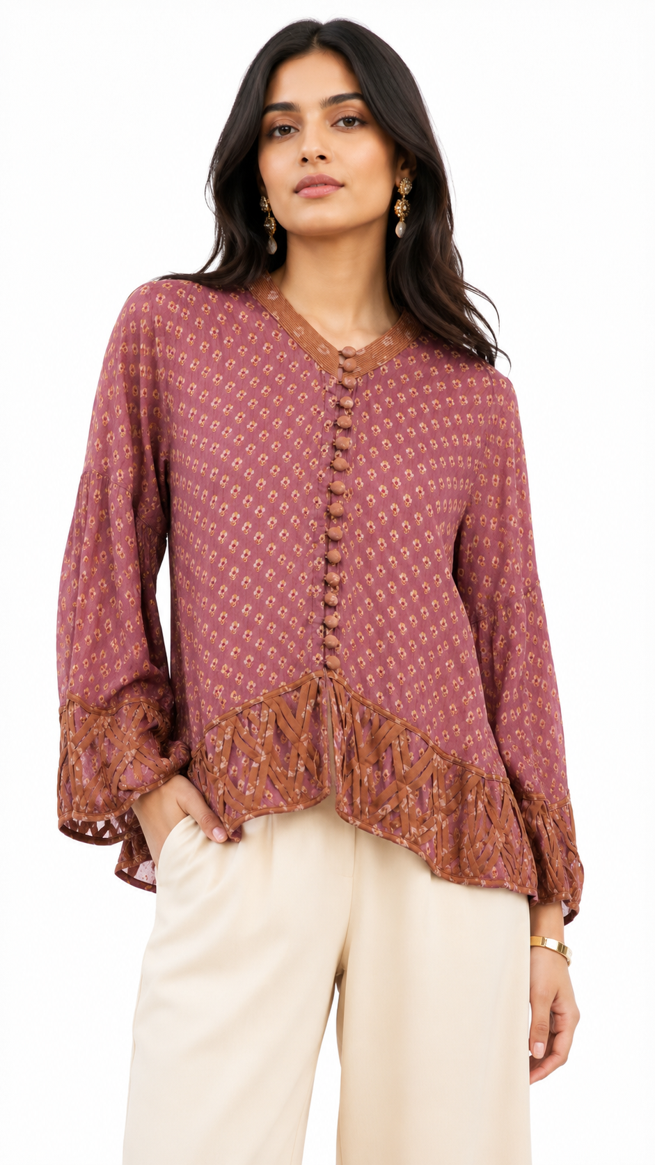 PETAL DUST SHIRT TOP