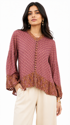 PETAL DUST SHIRT TOP