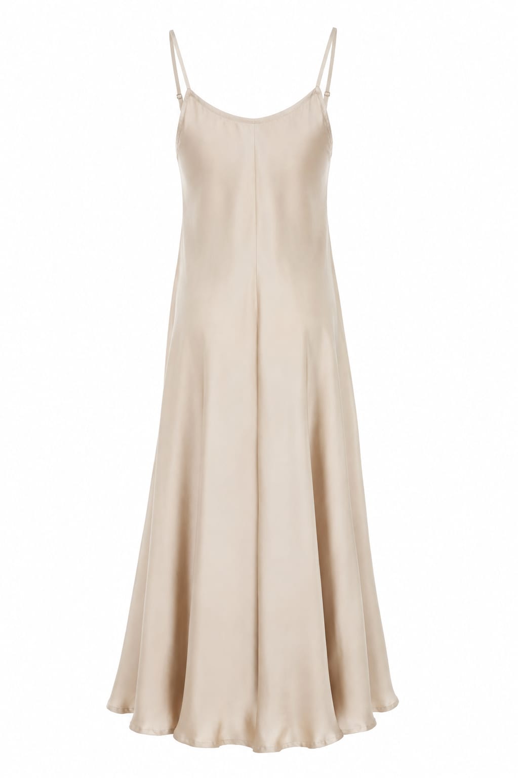 Mashroo satin White Gown