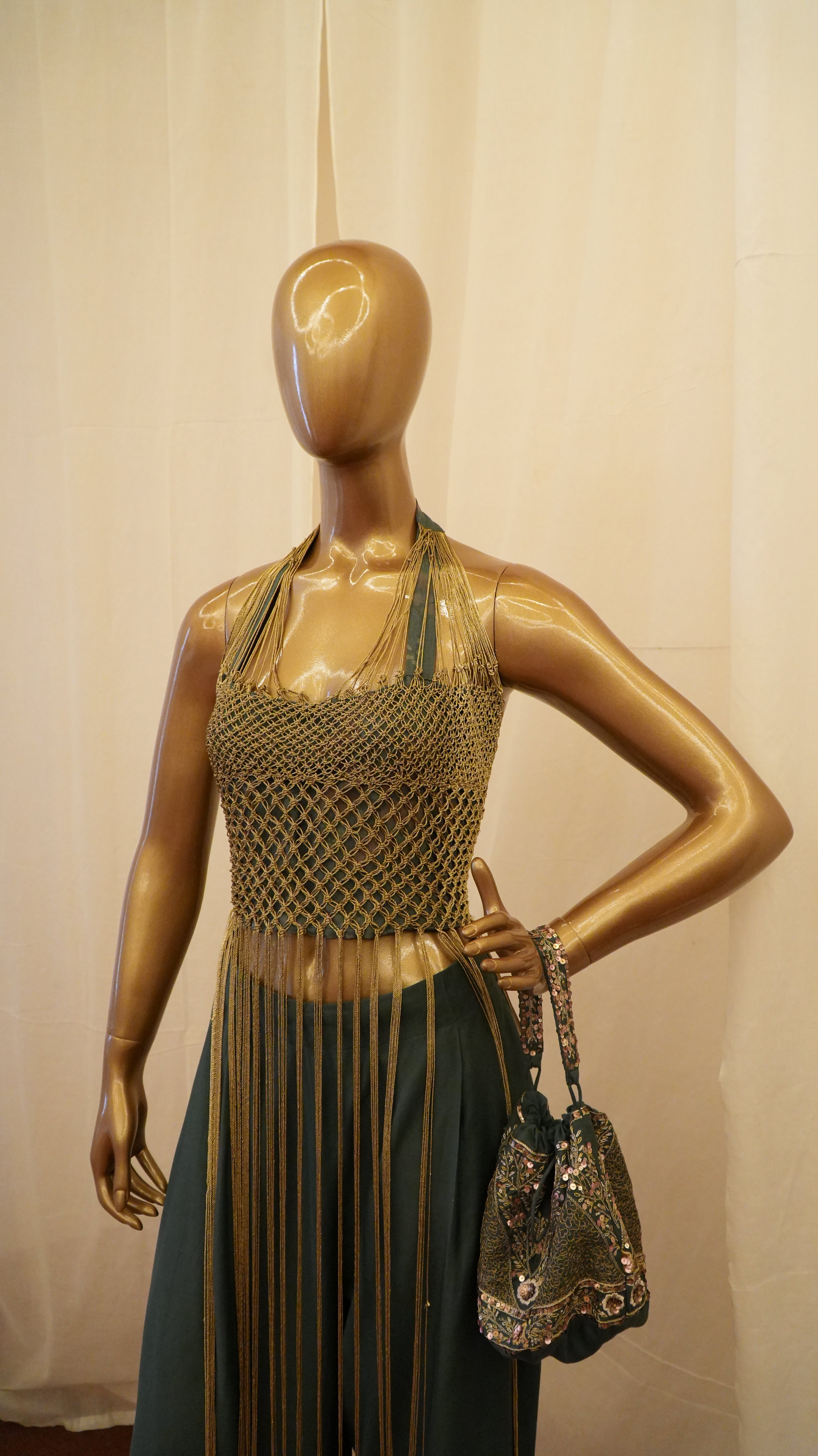 Andhra Macramé Top