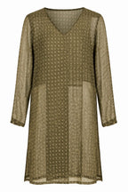 Olive bloom kurti