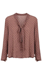 Petal dust tie shirt