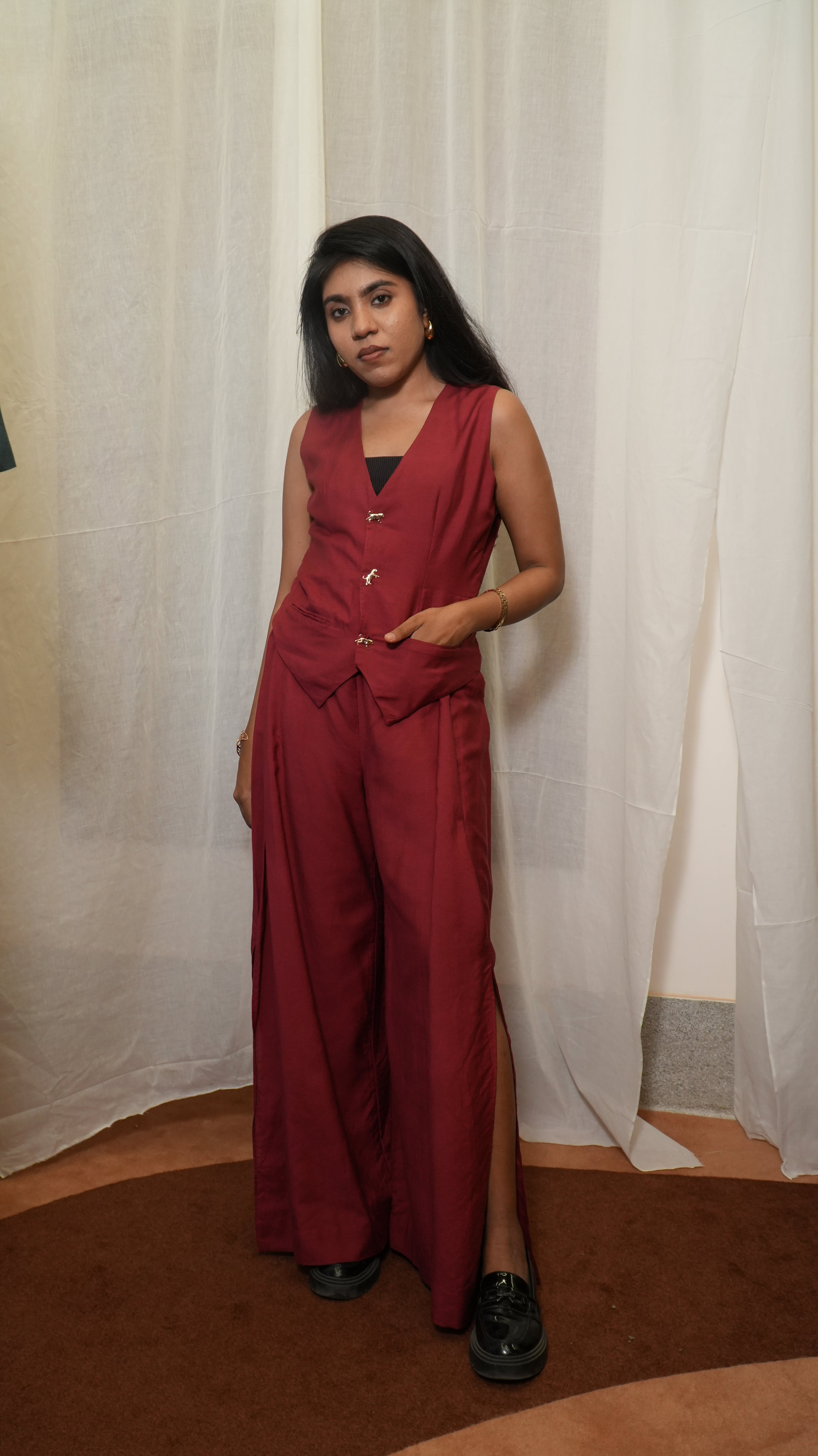 Red Terra Waistcoat