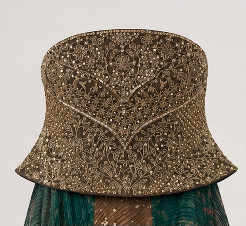 Phulkari Corset