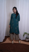 Emerald Bloom Kurti