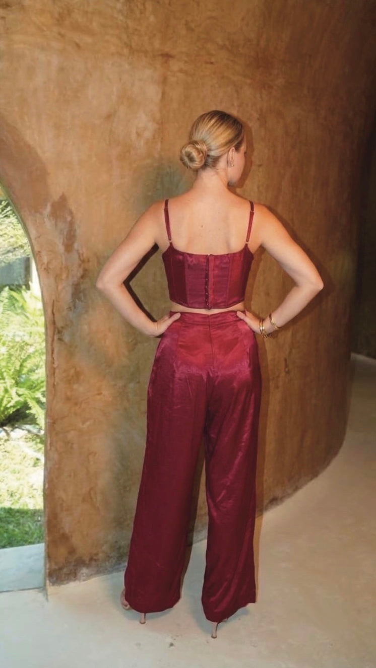 COWL TOP AND PANT