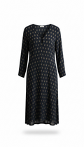 Navy Sprig Kurti