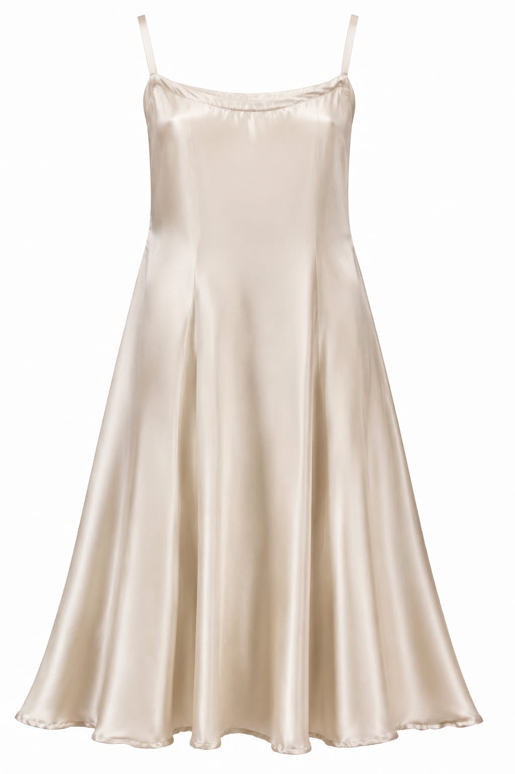 Mashroo satin White Gown