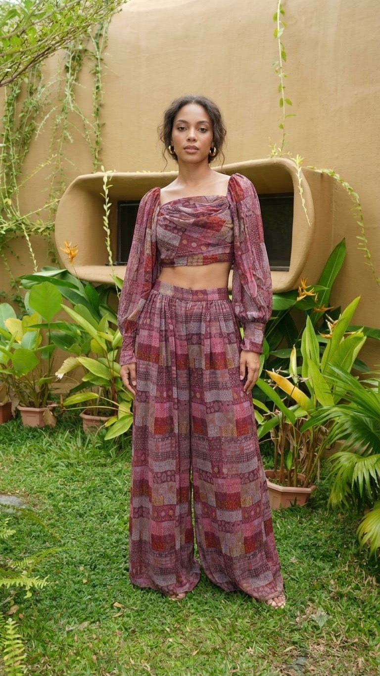 Crazy Pink Co-Ord Set