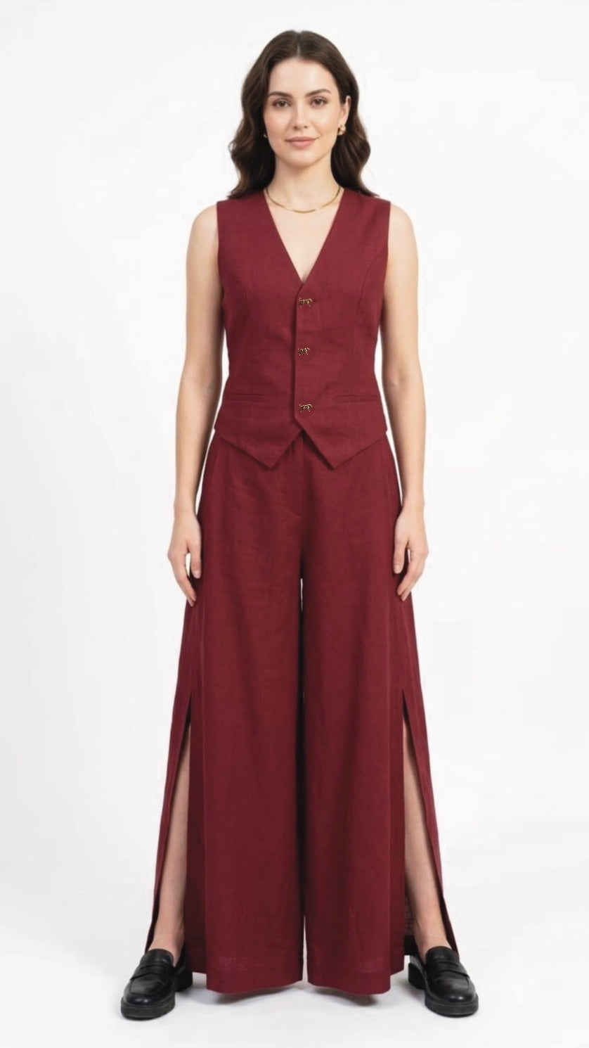 Red Terra Waistcoat