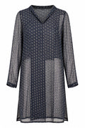 Azure bloom kurti