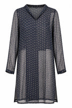 Azure bloom kurti