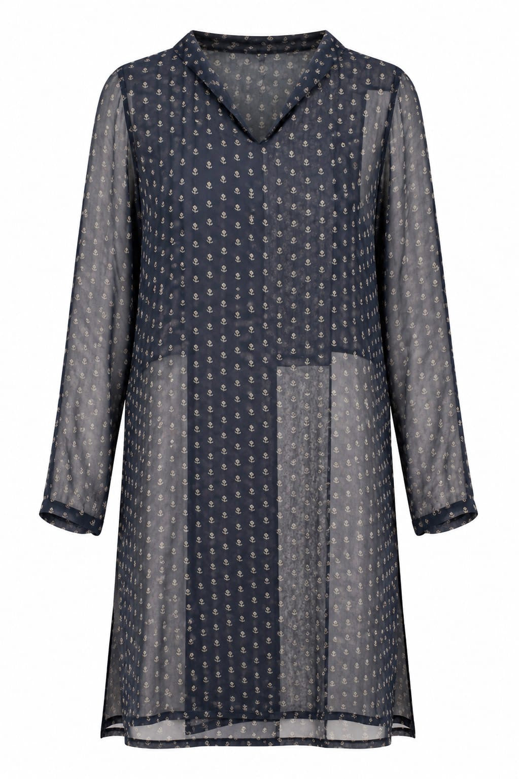 Azure bloom kurti