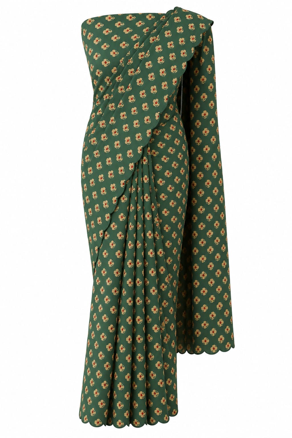Moss Elan Saree