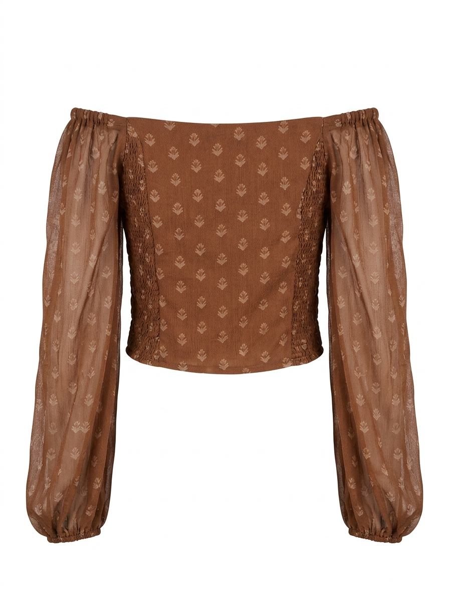 Rust Fern Tarned Top