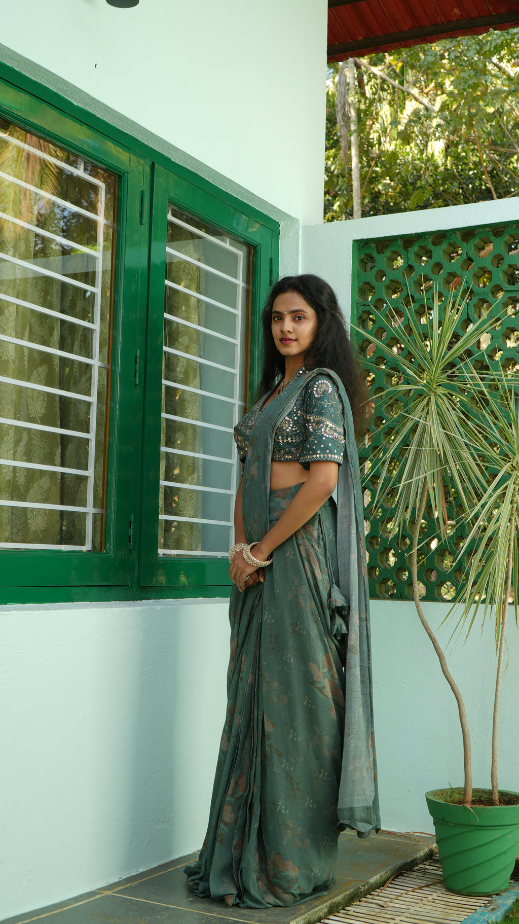 SYLVA FUSION SAREE