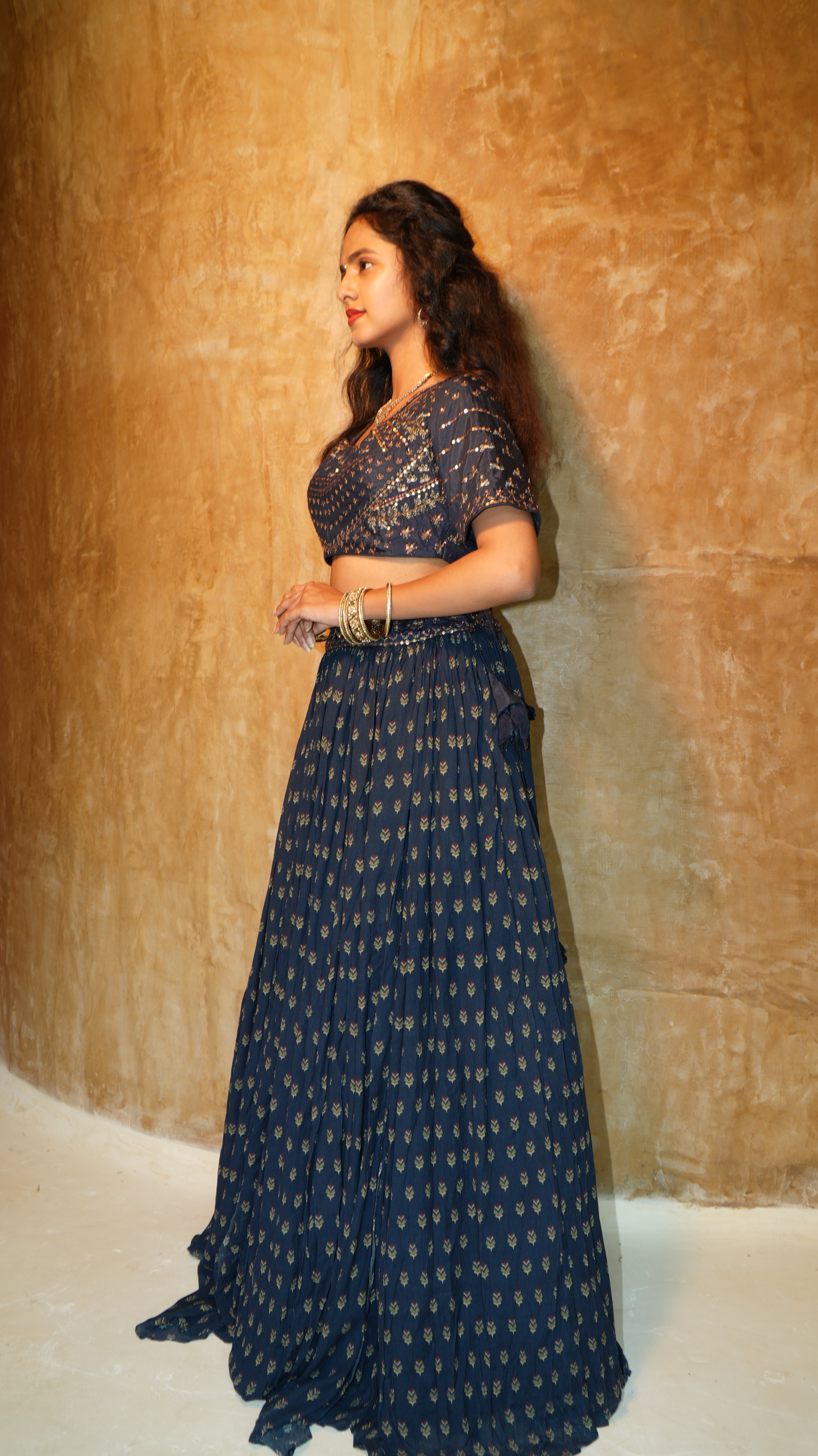 Bluewing Lehenga Set