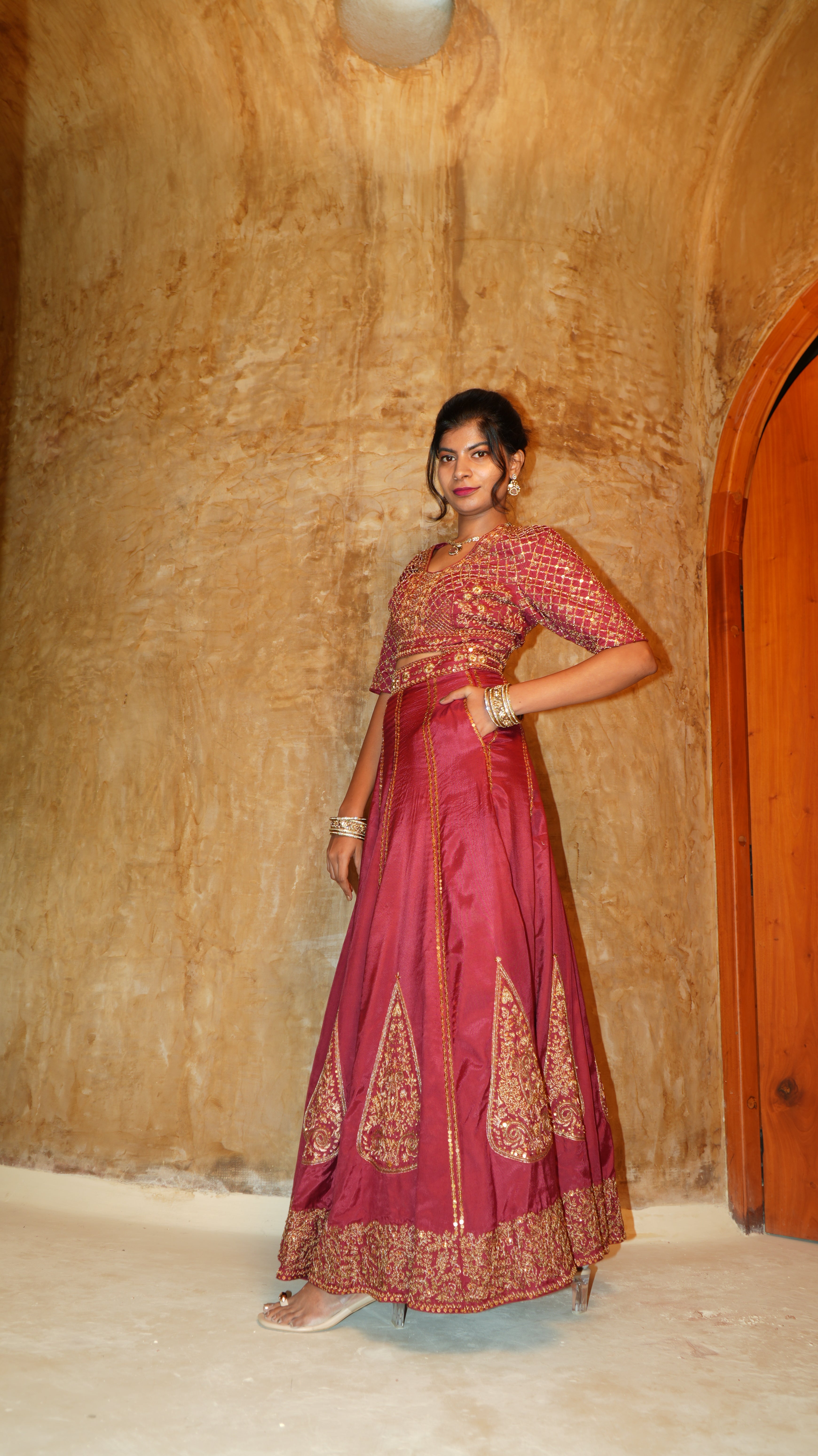 Elowen Hand embroidered set