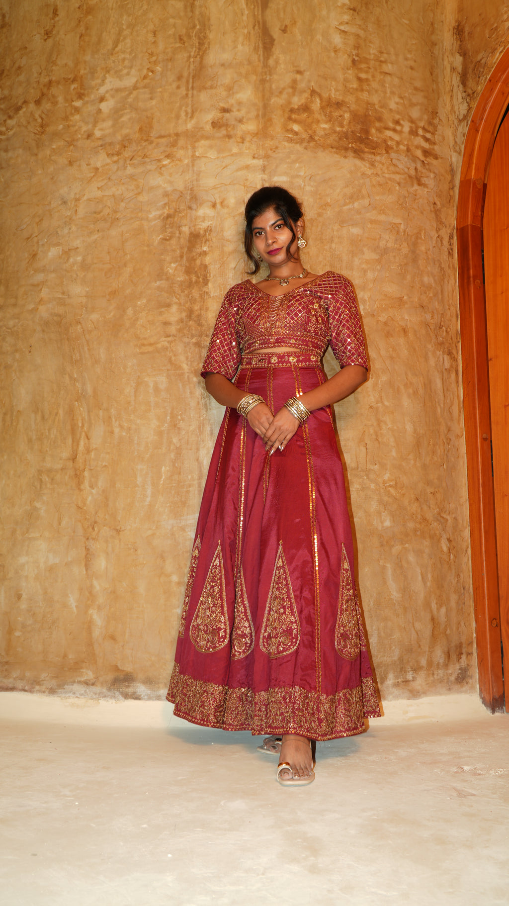 Elowen Hand embroidered set