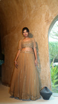 CITRINE GARDEN LEHENGA SET