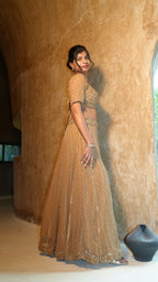 CITRINE GARDEN LEHENGA SET