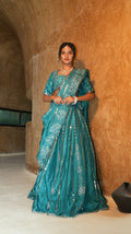 LAGOON VEIL NOORE LEHENGA SET