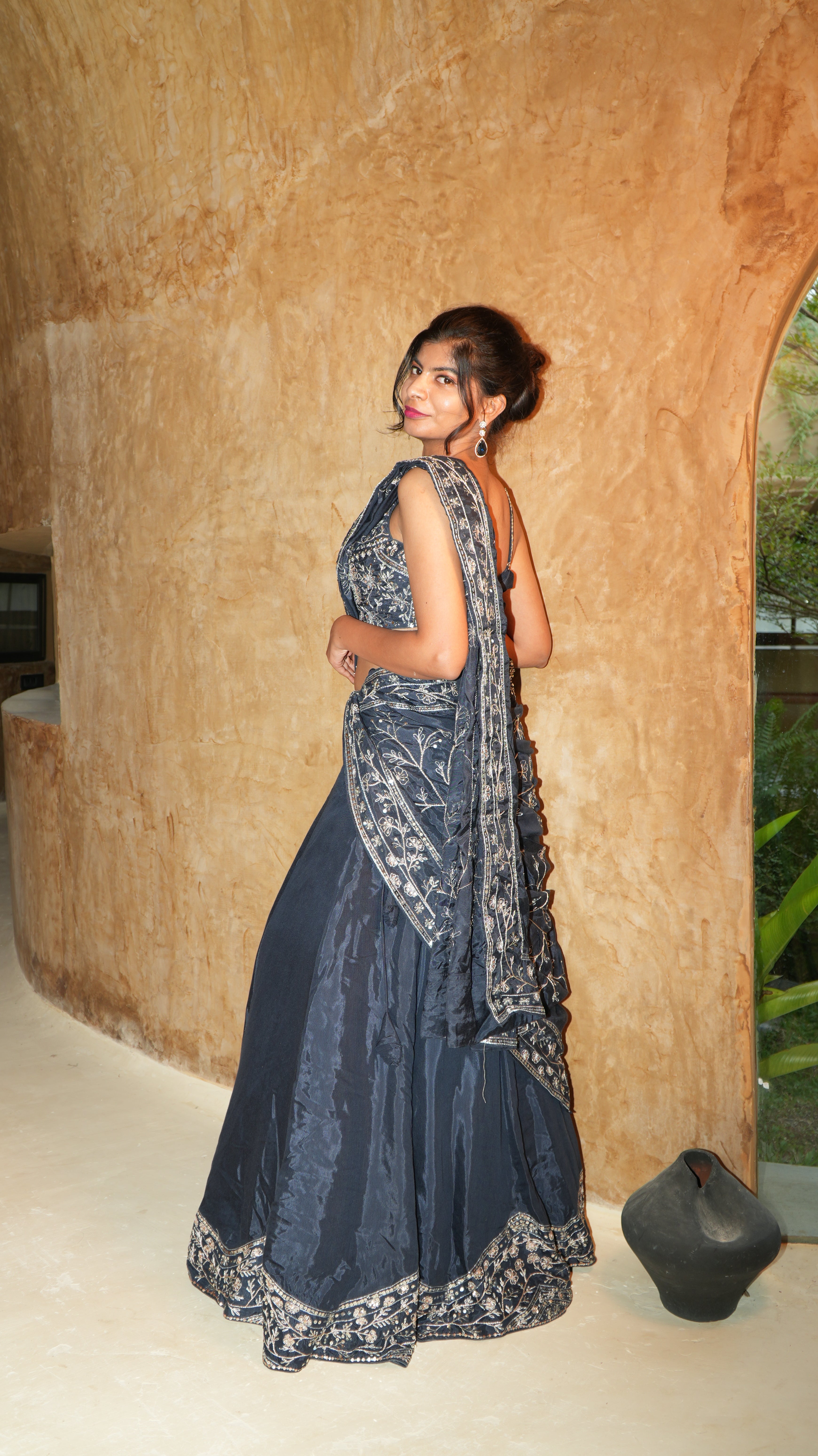 Ocean Whisper Lehenga Set