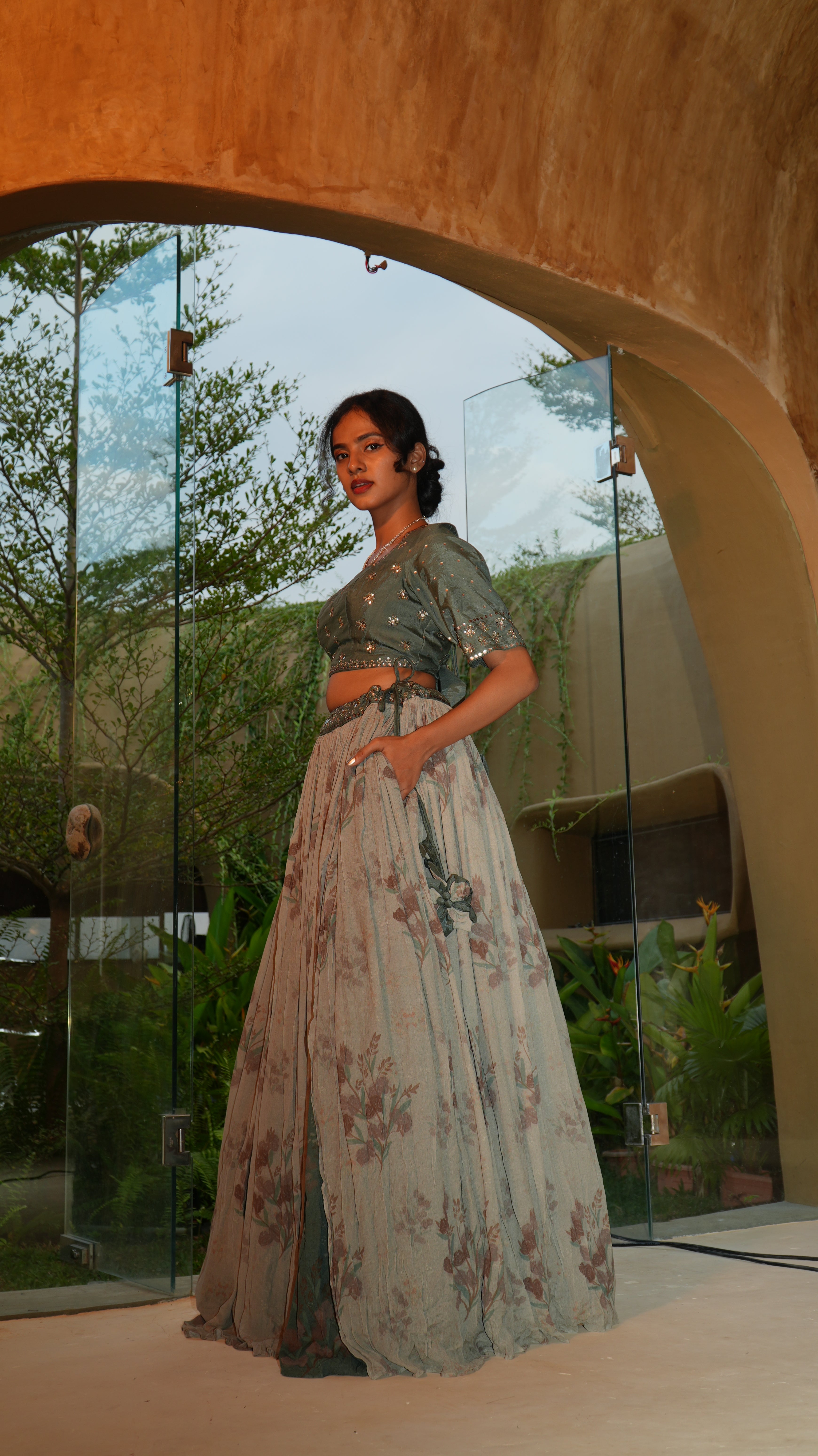 BASIL TRINITY LEHENGA SET