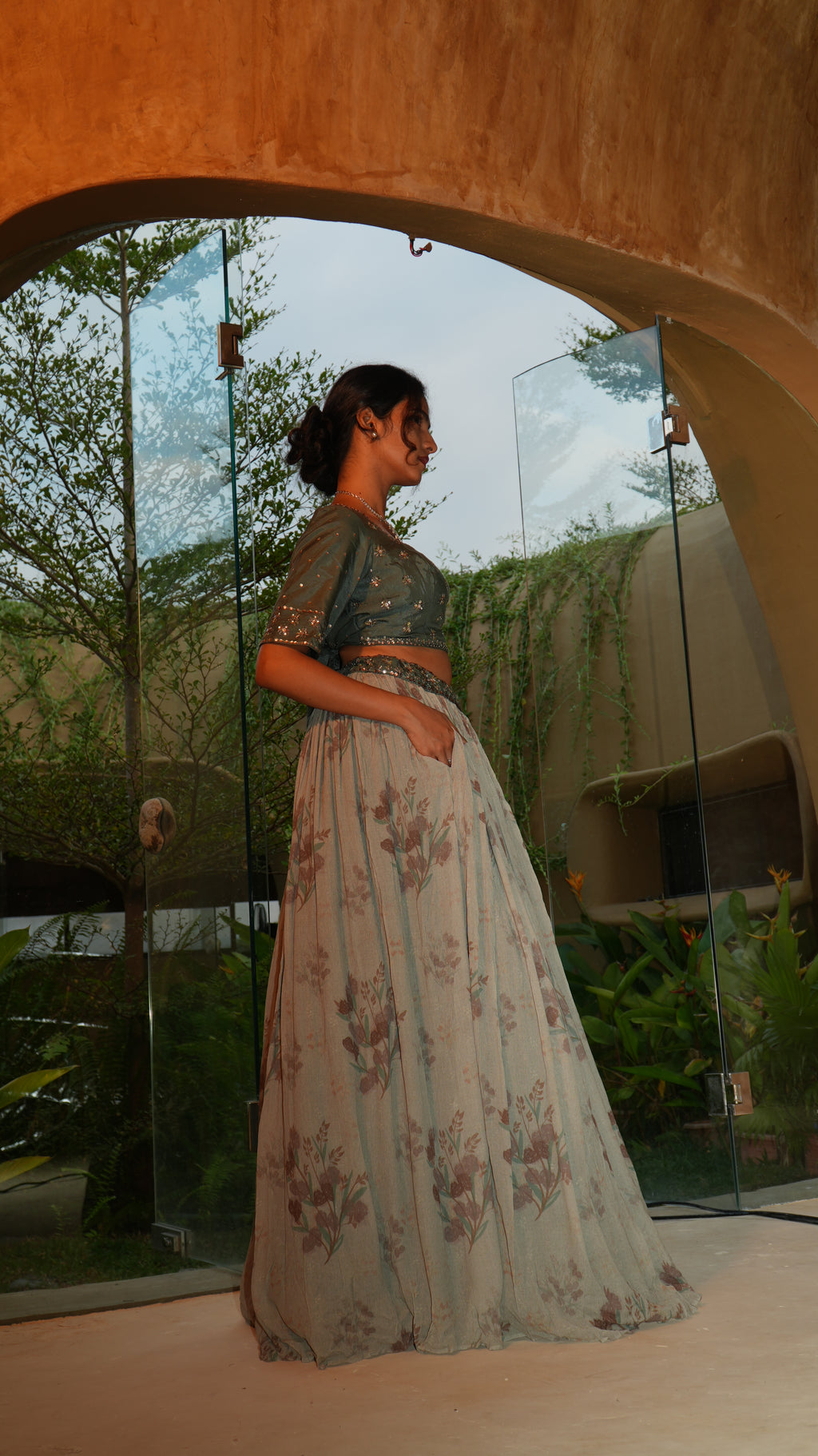 BASIL TRINITY LEHENGA SET