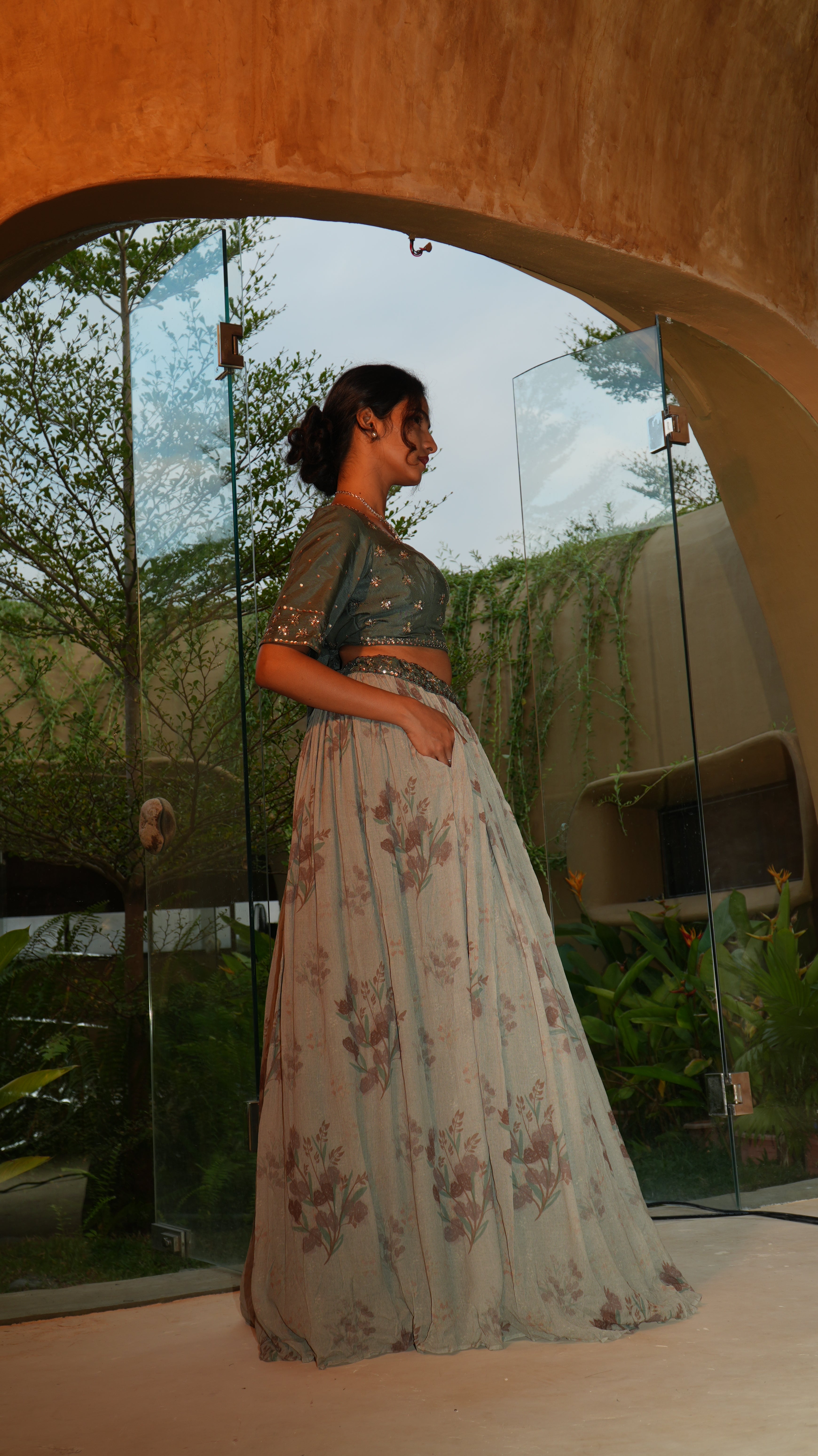 BASIL TRINITY LEHENGA SET