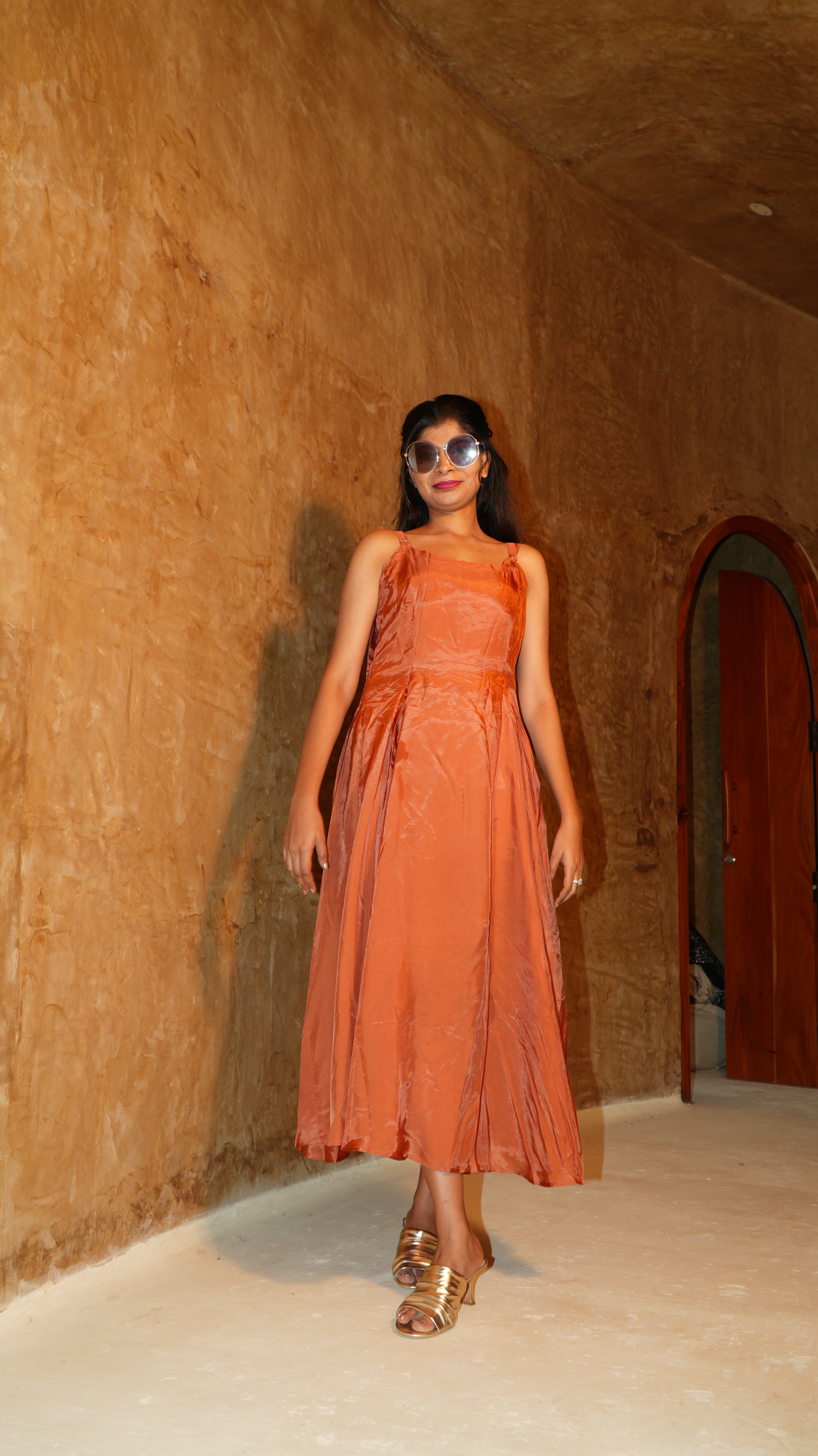 Burnt Orange Gown