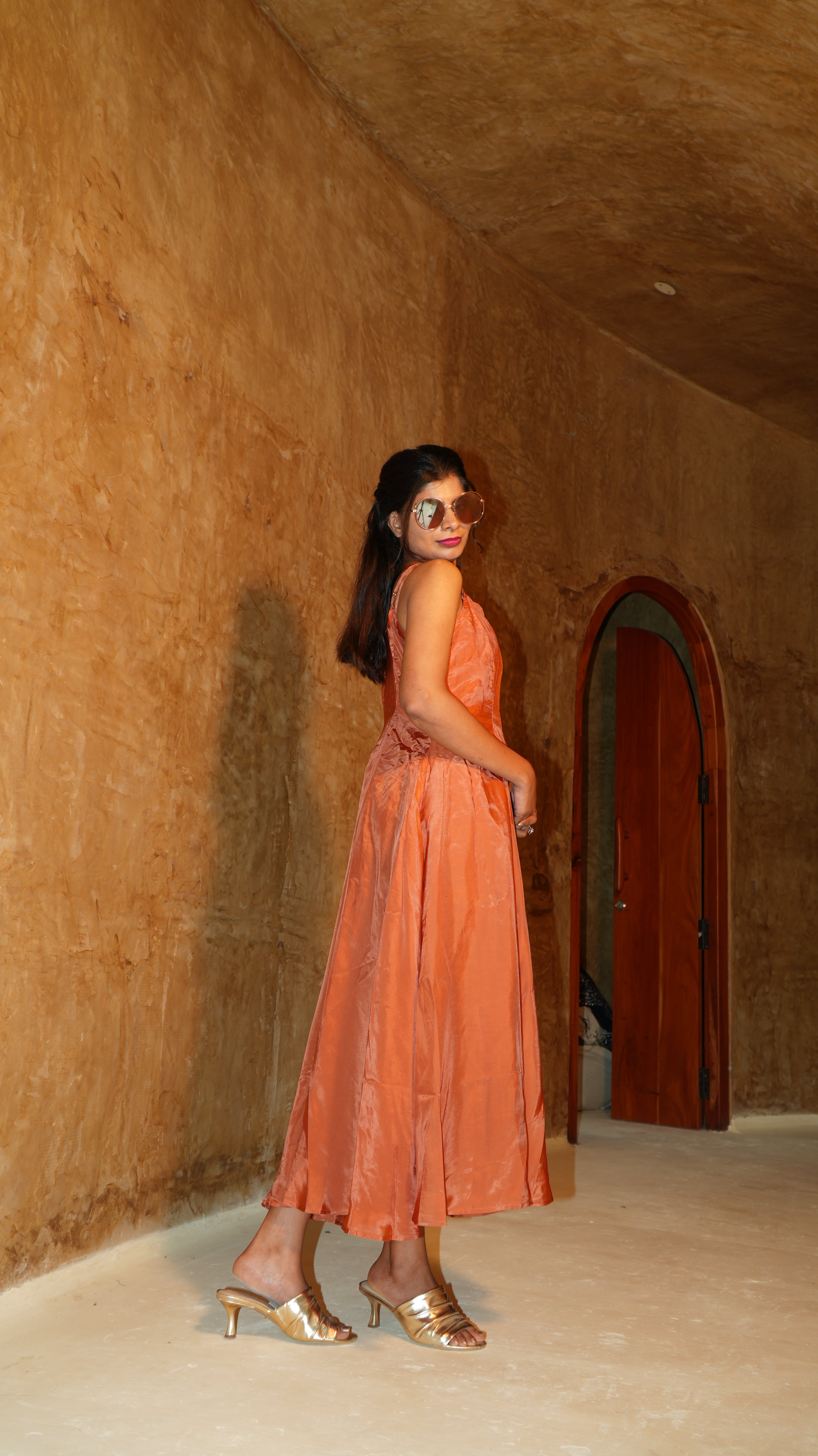 Burnt Orange Gown