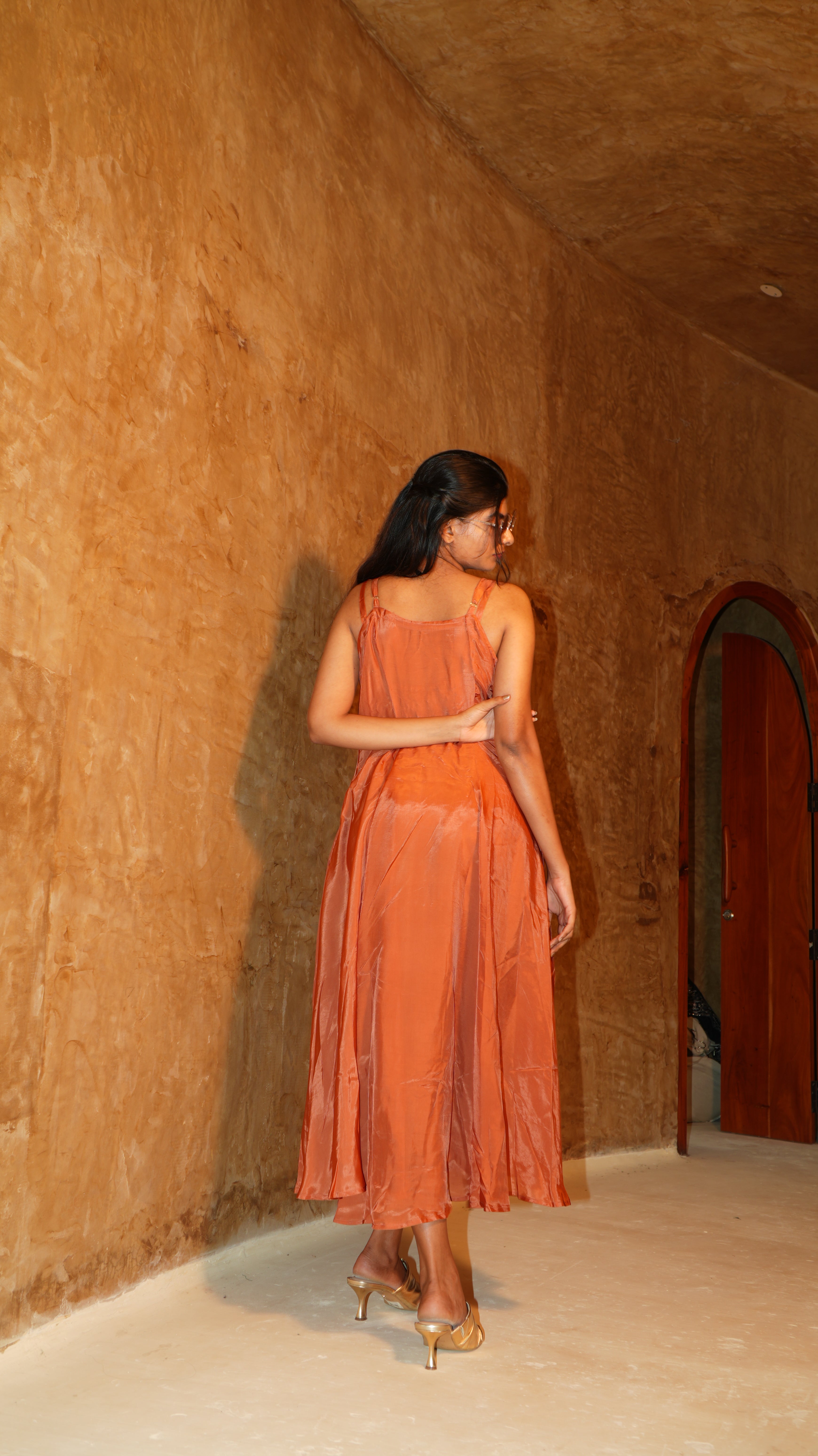Burnt Orange Gown