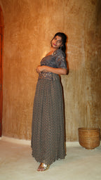 Diamond Flint Lehenga Set