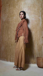 Ruffles Rust Fern Tops