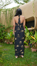 Pre-Pleated Saree with Worked Blouse & Belt